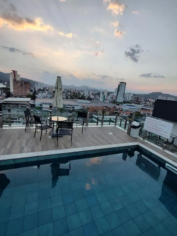 Apartament Blumenau - Zuhause 814 - Ao Lado Da Oktoberfest Brazylia