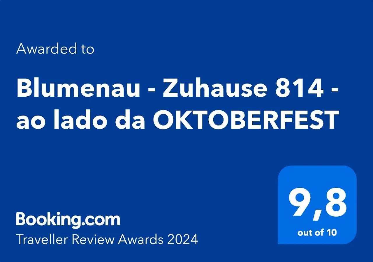 アパート Blumenau - Zuhause 814 - Ao Lado Da Oktoberfestアパートメント